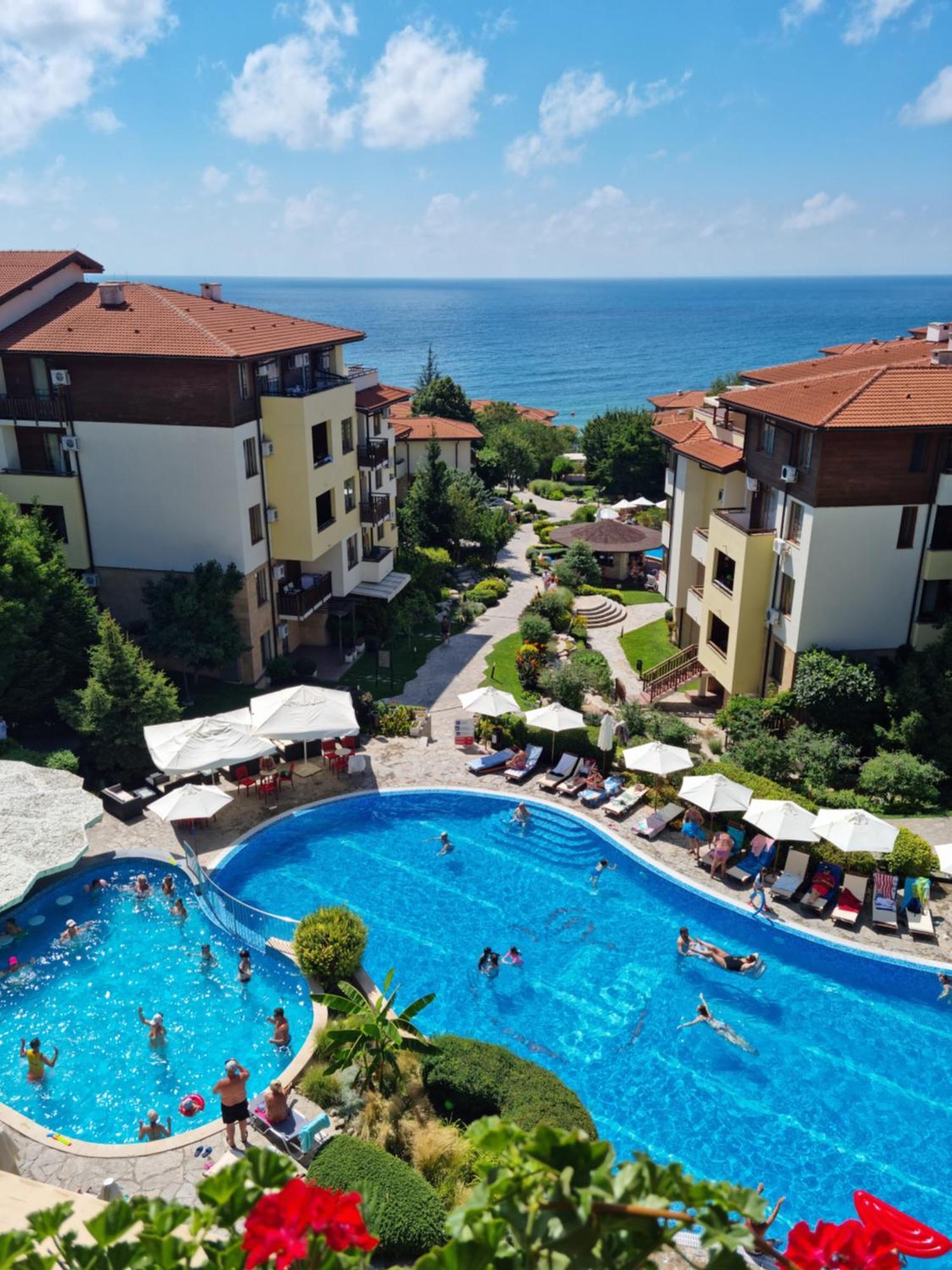 Апартамент Ния, Райска Градина / Garden Of Eden Sveti Vlas Exterior foto